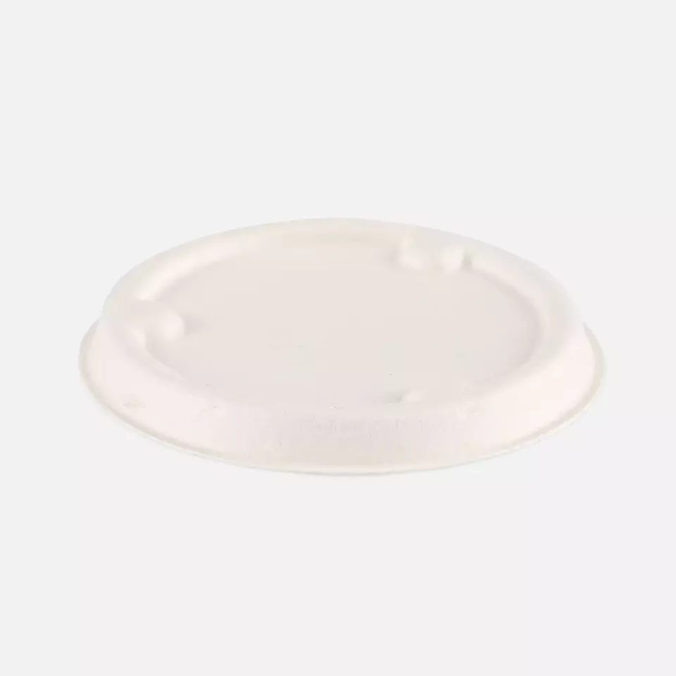 NATUREStar 41100, Organic Bagasse Lids for Dressing Cups, Ø 65 mm, image 2, gallery thumbnail