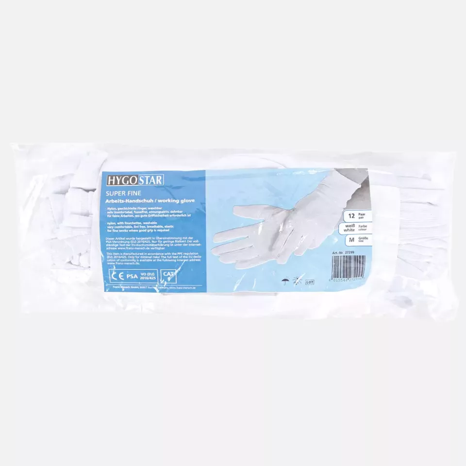 HygoStar 27279, Superfine Nylon Gloves, image 2, gallery thumbnail