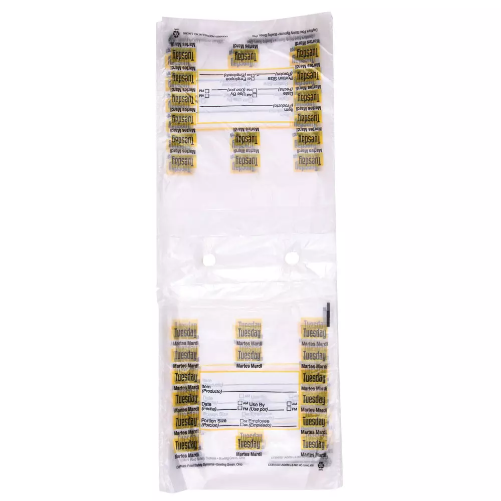 HygoStar 32252, Tuesday HDPE Portion Bags, 165 x 178 mm, image 2