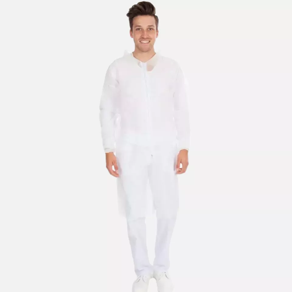 HygoNorm 274119, Eco PP Visitor Gowns, Zipper, image 1, gallery thumbnail