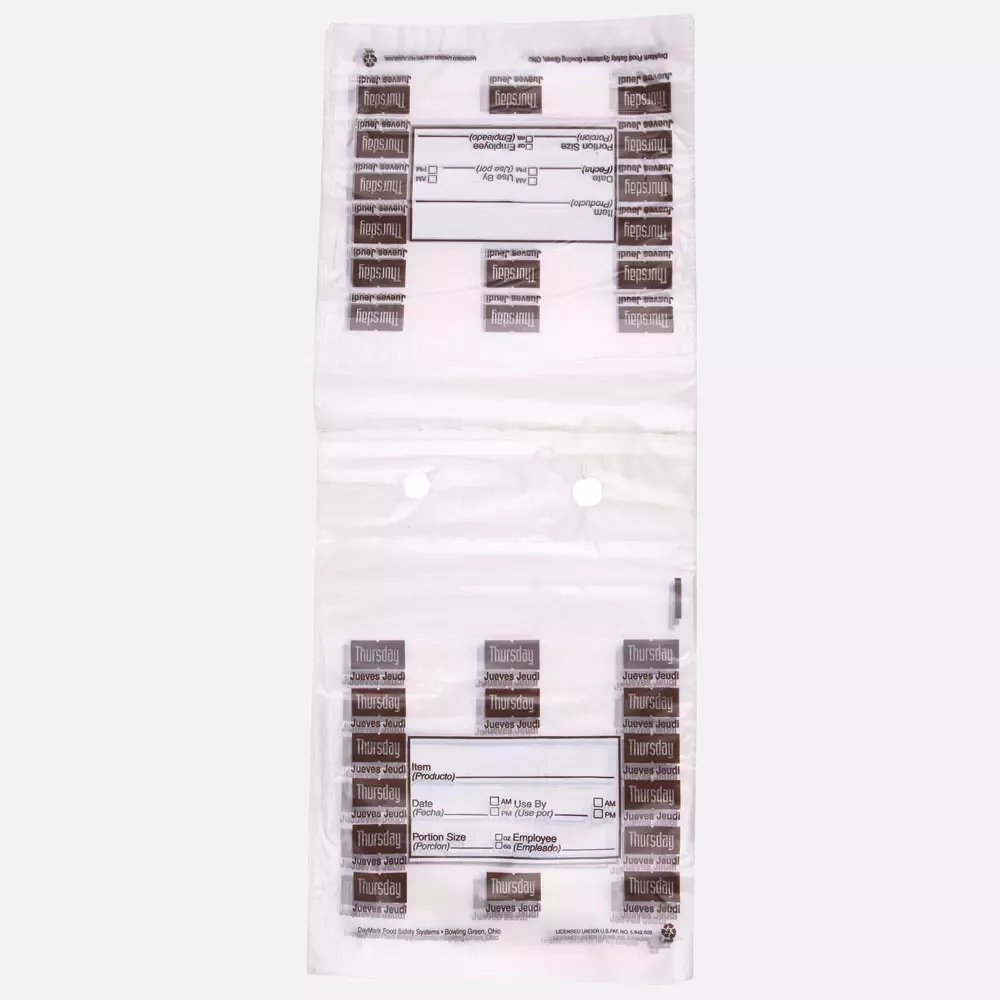 HygoStar 32254, Thursday HDPE Portion Bags, 165 x 178 mm, image 2