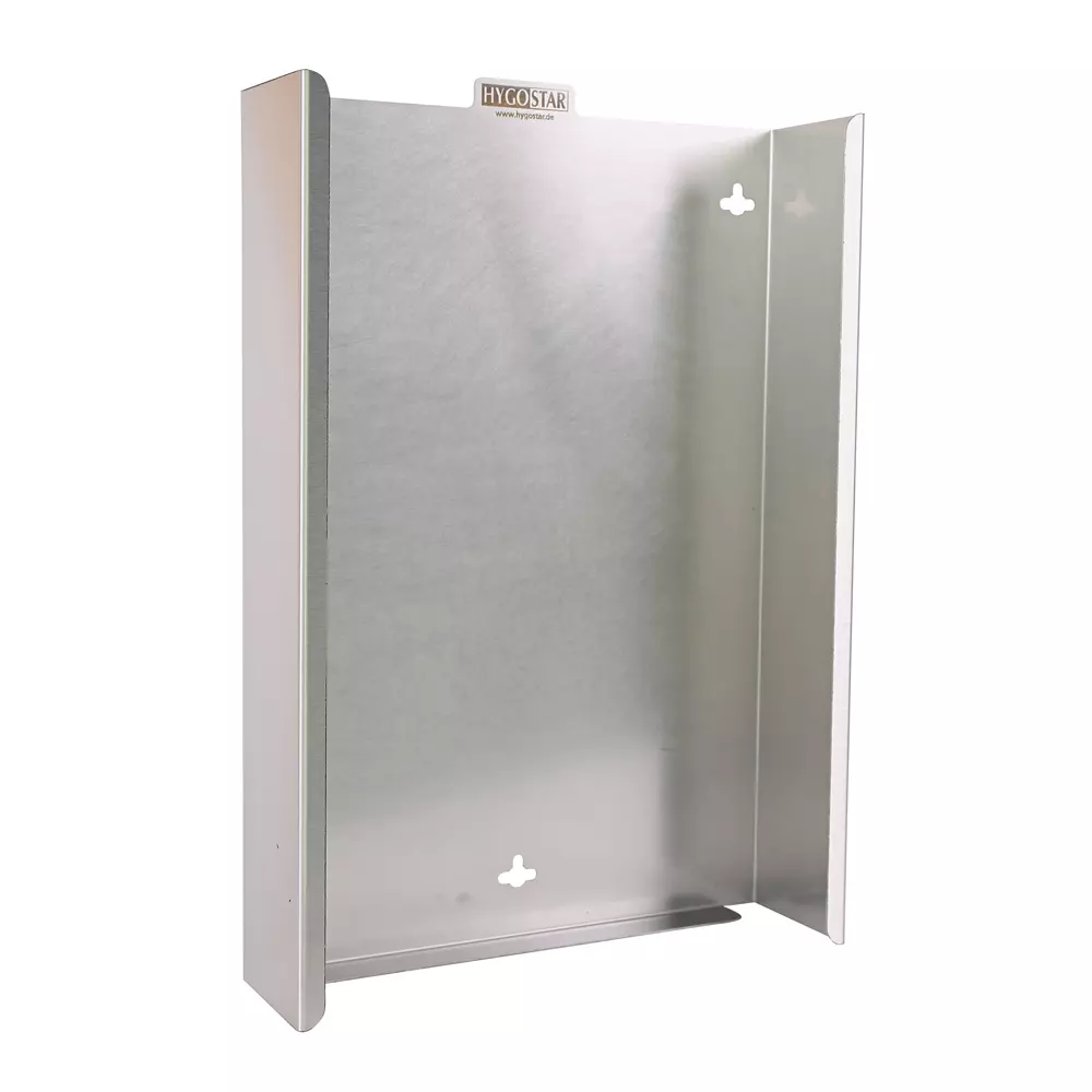 Hygostar 889372, Power Grip Long Glove Dispenser, Stainless Steel, image 1