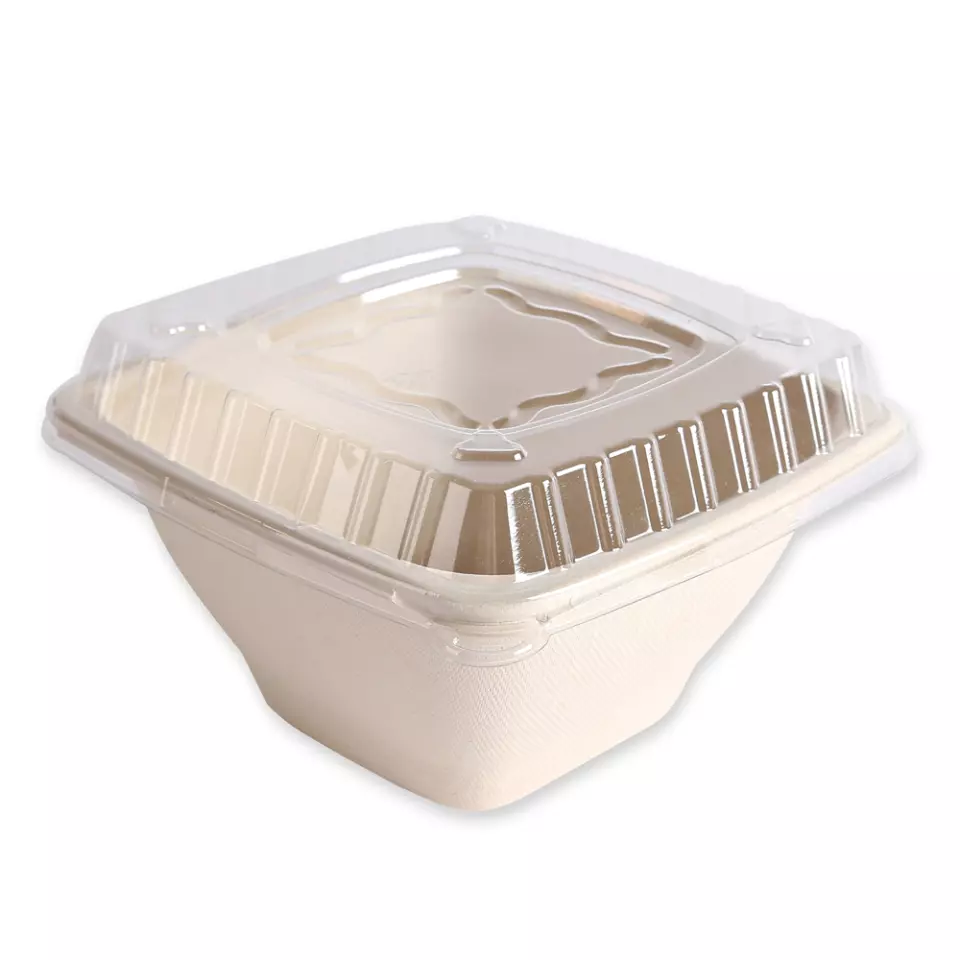 NATUREStar 411775, Bio-quadratische Bagasse-Schalen, 180 x 90 mm, 1,25 ml, image 3, gallery thumbnail