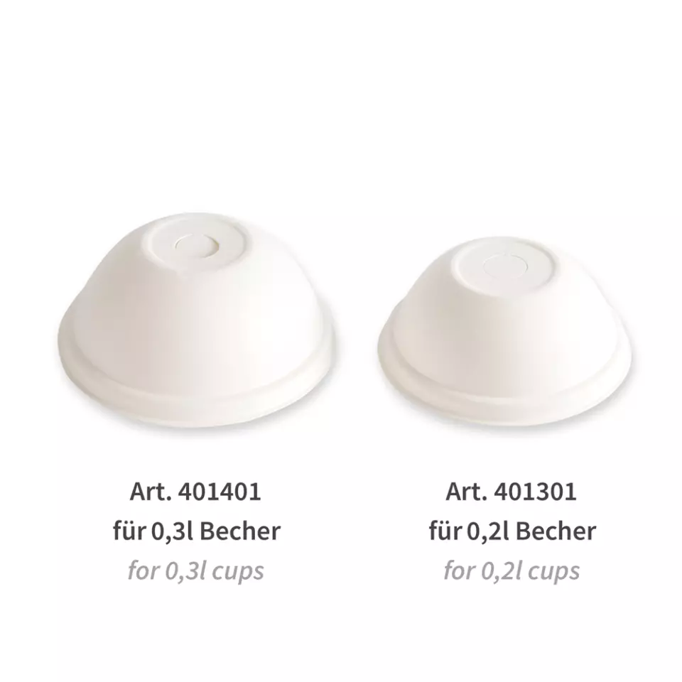 NATUREStar 401301, Organic Bagasse Dome Lids