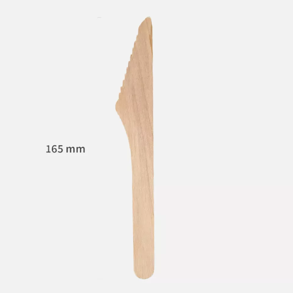NATUREStar 388552, Organic Wood Knives, 165 mm, FSC® 100%, Wax Coated, image 3, gallery thumbnail