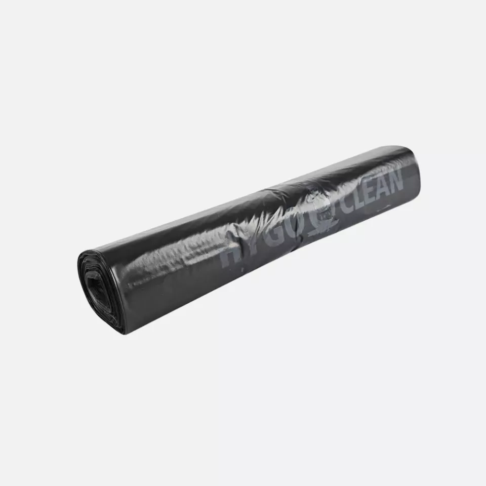 HygoClean 32442, Waste Bags, 130 l, Black, LDPE, Roll, image 1, gallery thumbnail