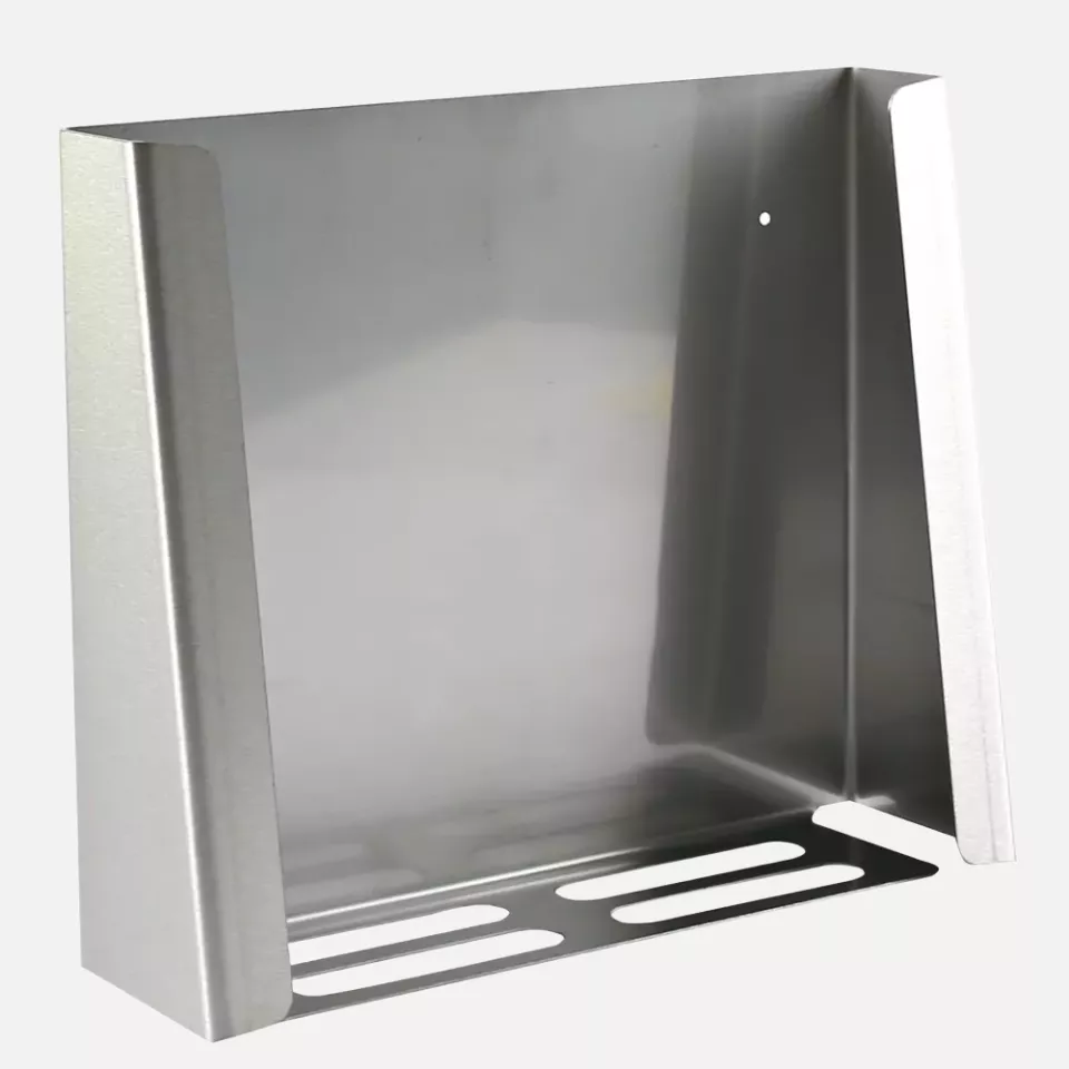 HygoStar 88945, Disposable Glove Bag Dispenser Holder, Stainless Steel, image 1, gallery thumbnail