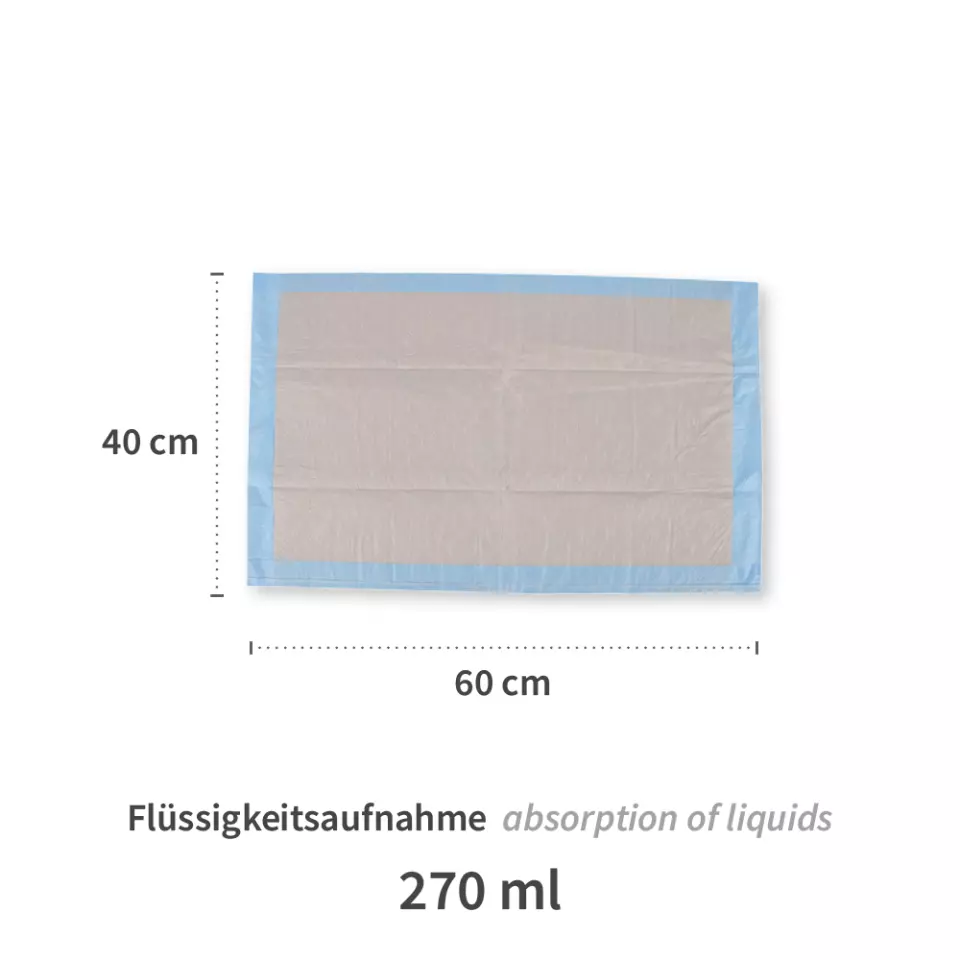 Hygostar 52795, 8-lagige PP/Recycling-Zellulose/PE Hygieneunterlagen, 60 x 40 cm, image 3, gallery thumbnail