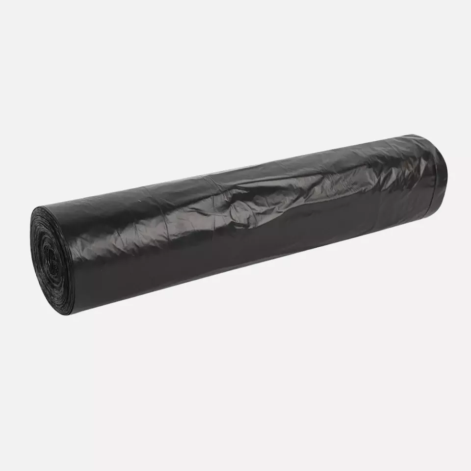 HygoClean 32578, Premium HDPE Waste Bags, 120 l, Black, Roll, image 1, gallery thumbnail