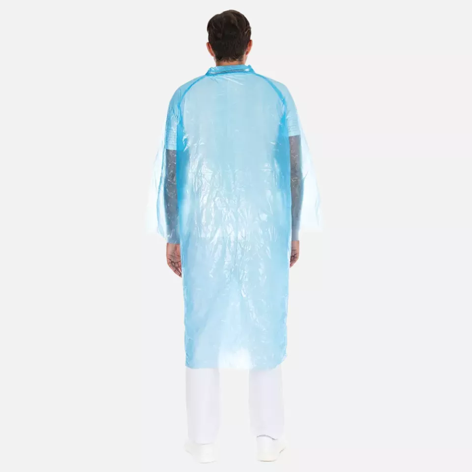 HygoStar 2732, Visitor PE Gowns, Push Button, image 5, gallery thumbnail