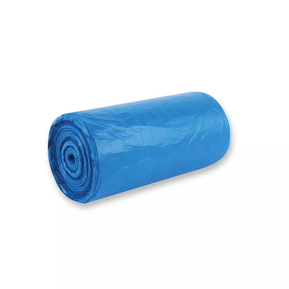 HygoClean 32576, Premium HDPE Waste Bags, 120 l, Blue, Roll, image 1