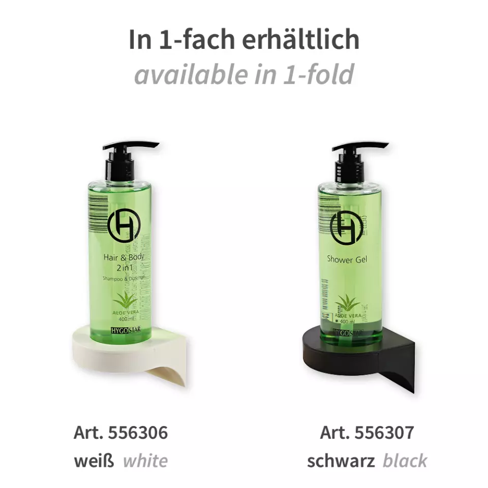 HygoStar 556309, Pump Dispenser Holder, Plastic, Black, image 6, gallery thumbnail