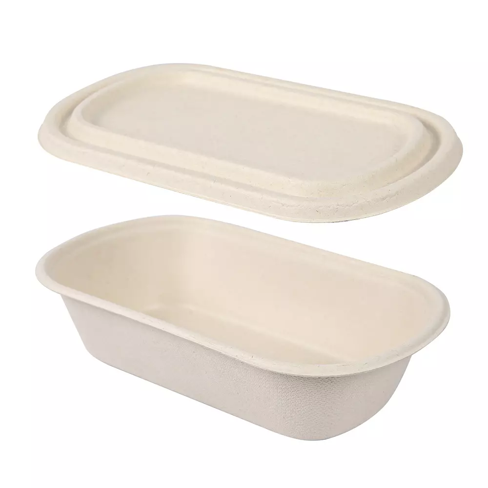 NATUREStar 411515, Organic Bagasse Snack Trays, 236 x 135 x 55 mm, 800 ml, Oval, image 6