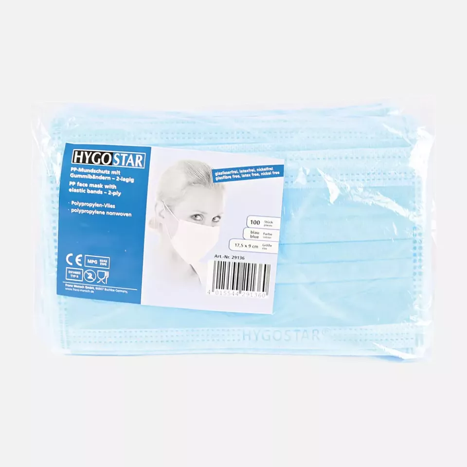 HygoStar 2913, Civil Use PP Face Masks, White, image 8, gallery thumbnail