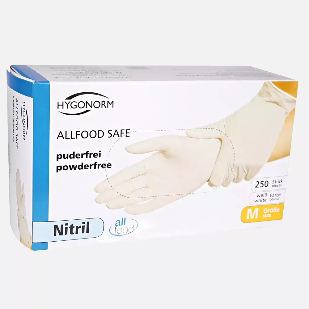 HygoNorm 26101, Nitrile Gloves, Powder-Free, Allfood Safe, image 3