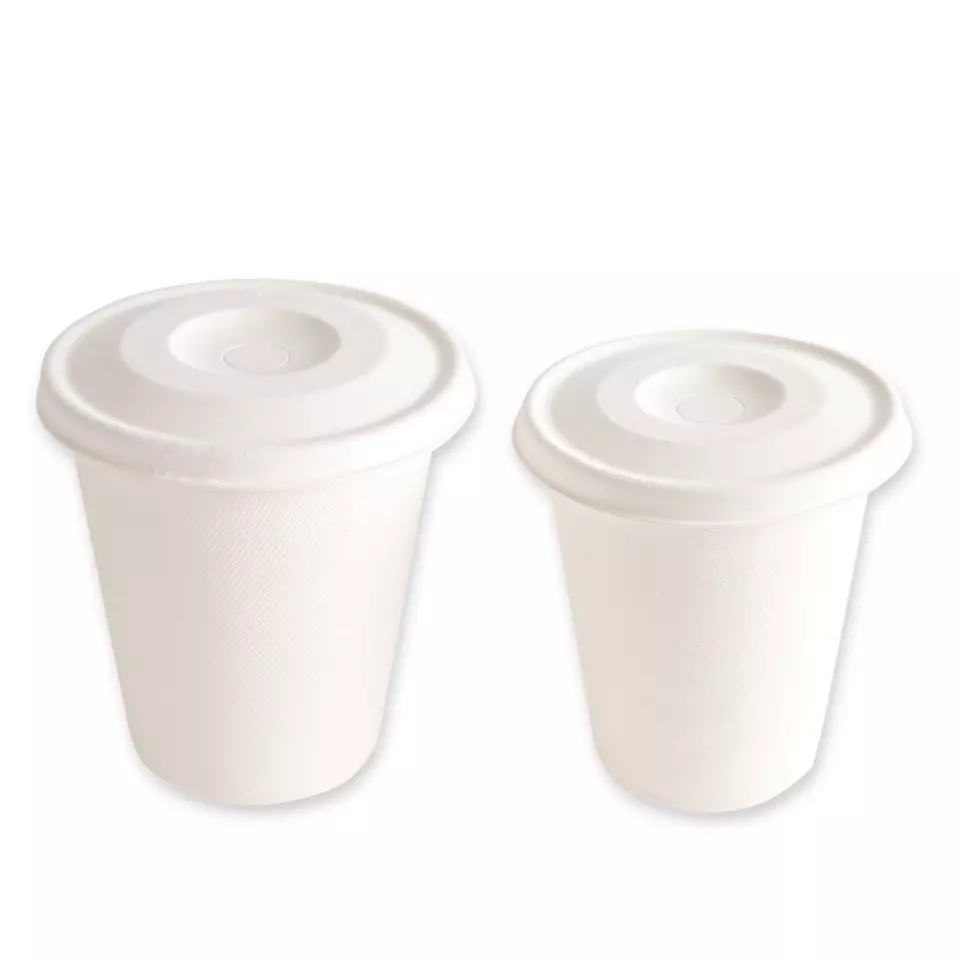 NATUREStar 401601, Bagasse Flat Lids, Organic, image 3, gallery thumbnail