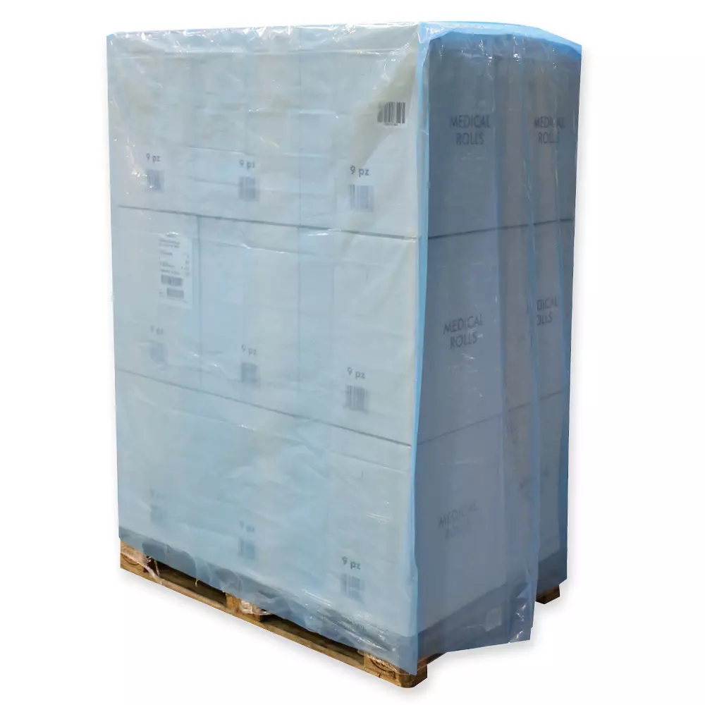 Hygostar 52036, LDPE Pallet Covers, 2100 x 1250 mm, Blue, ~50my, image 1