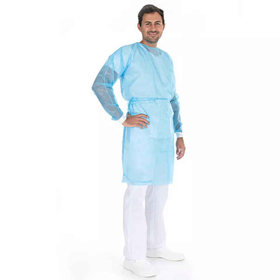 HygoNorm 277164, Light SMS Gowns with Knitted Cuffs, image 2, gallery thumbnail