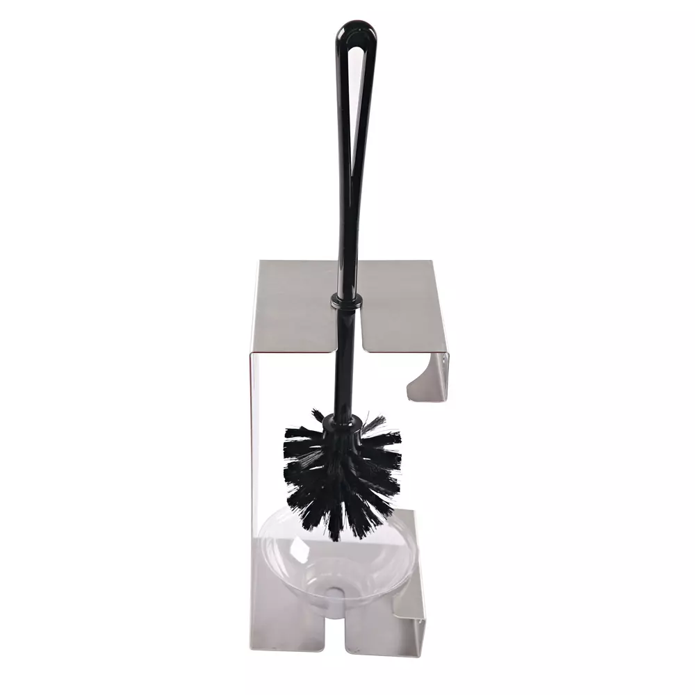 Hygostar 88967, Stainless Steel Toilet Brush Holder, image 2