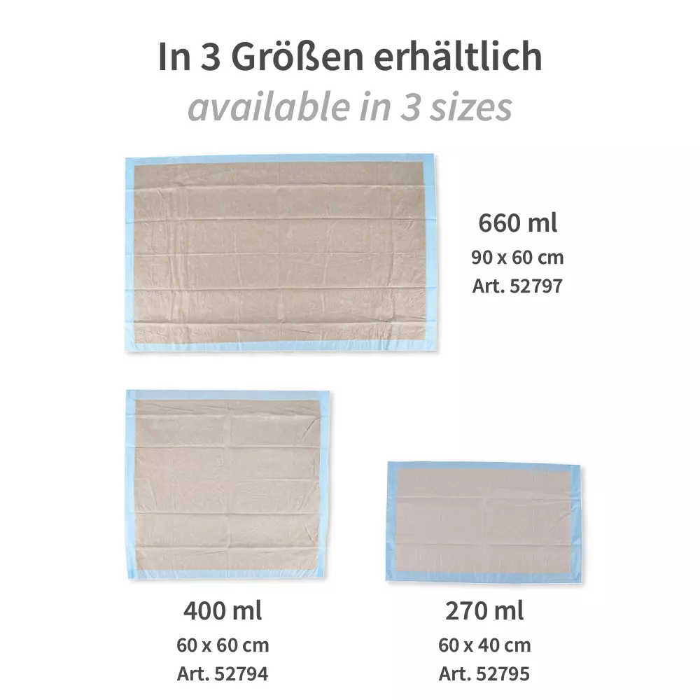 Hygostar 52795, 8-lagige PP/Recycling-Zellulose/PE Hygieneunterlagen, 60 x 40 cm, image 4