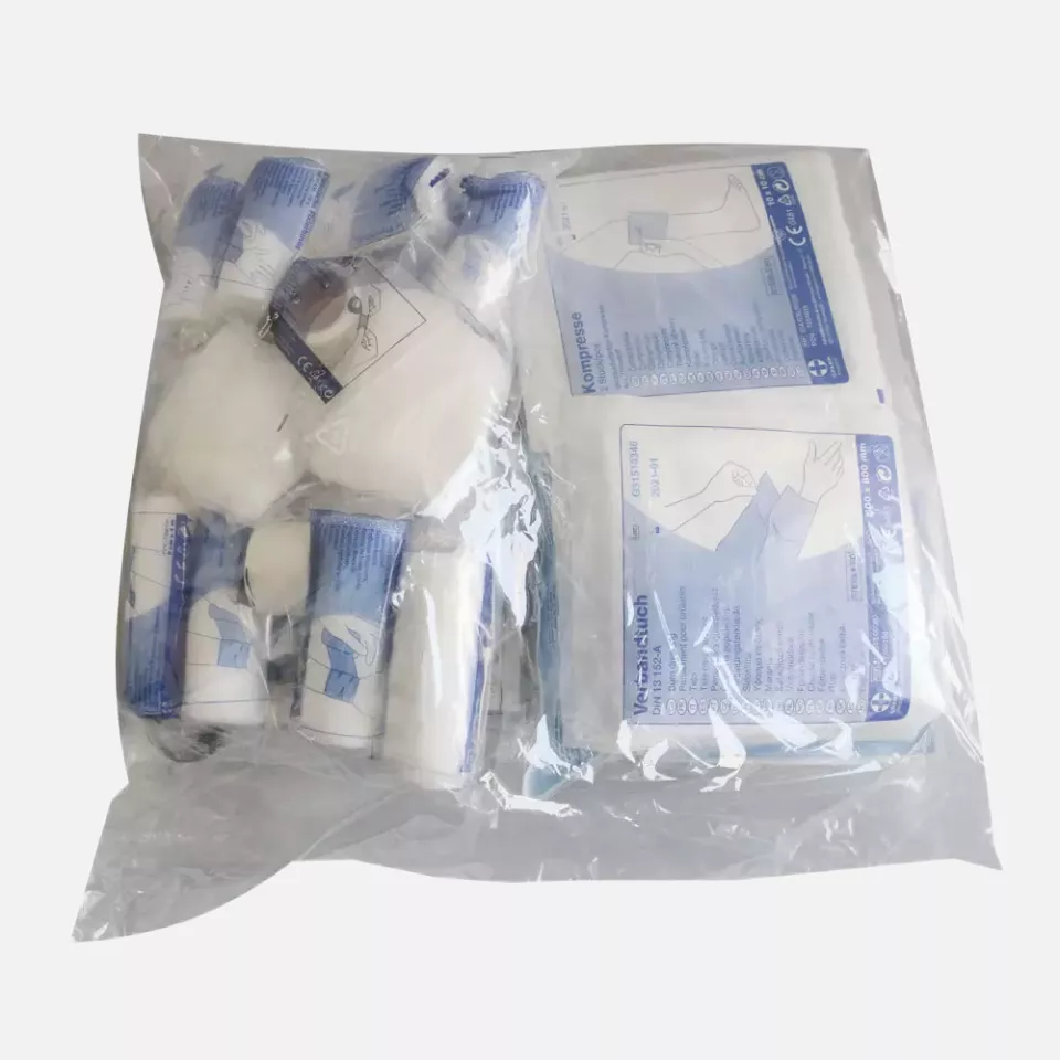 Franz Mensch 50041, SAN First Aid Refill Pack, DIN 13169, image 1, gallery thumbnail