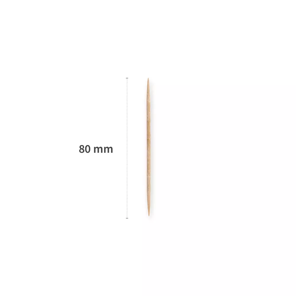 NATUREStar 3882, Organic Wood Toothpicks, 80 mm, image 3