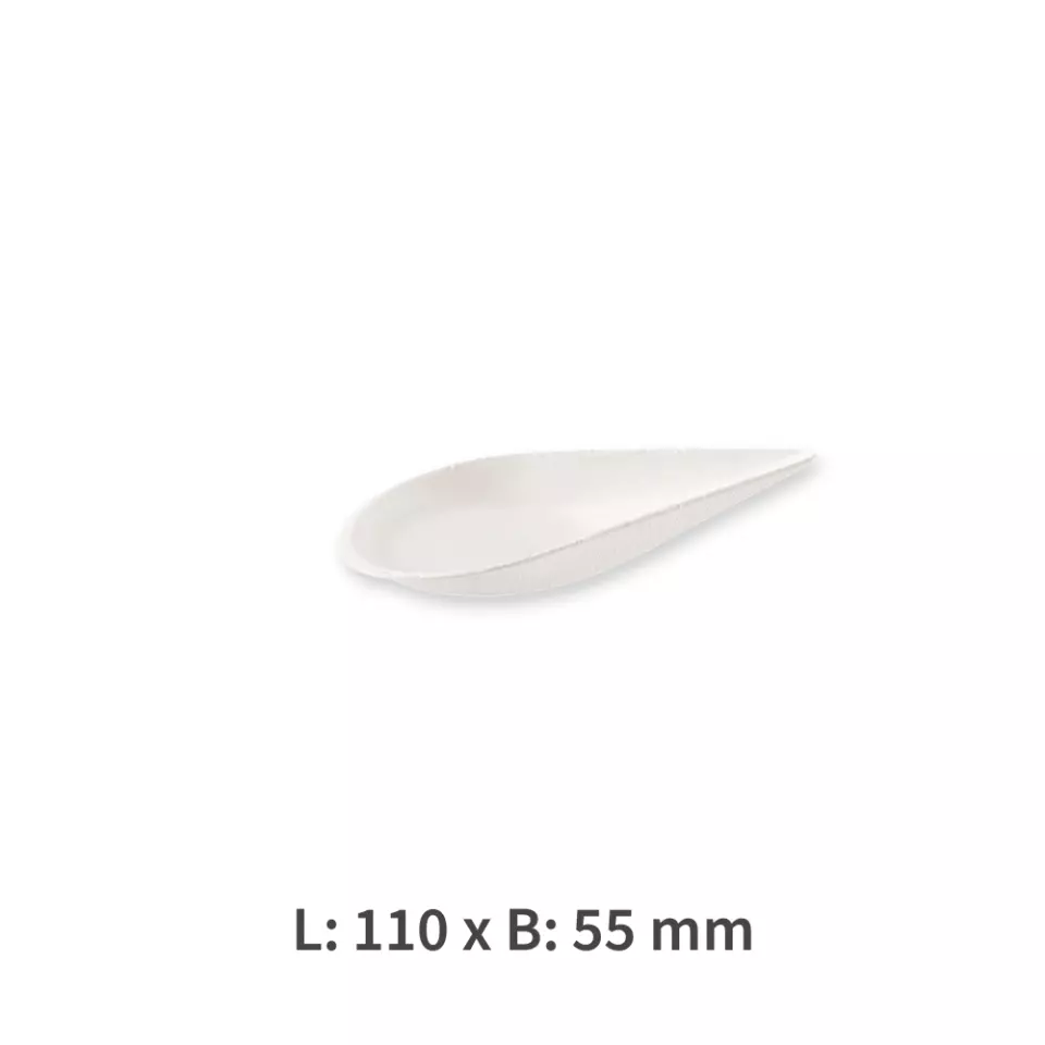 NATUREStar 41230, Drop Bagasse Fingerfood Trays, 110 x 55 mm, image 4, gallery thumbnail