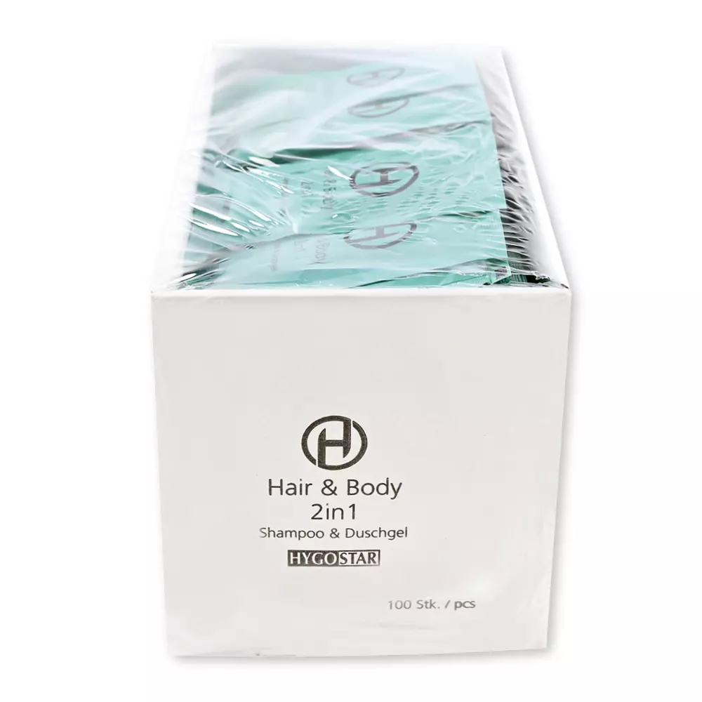 Hygostar 556222, Hair & Body Wash Sachet, 2in1, image 2