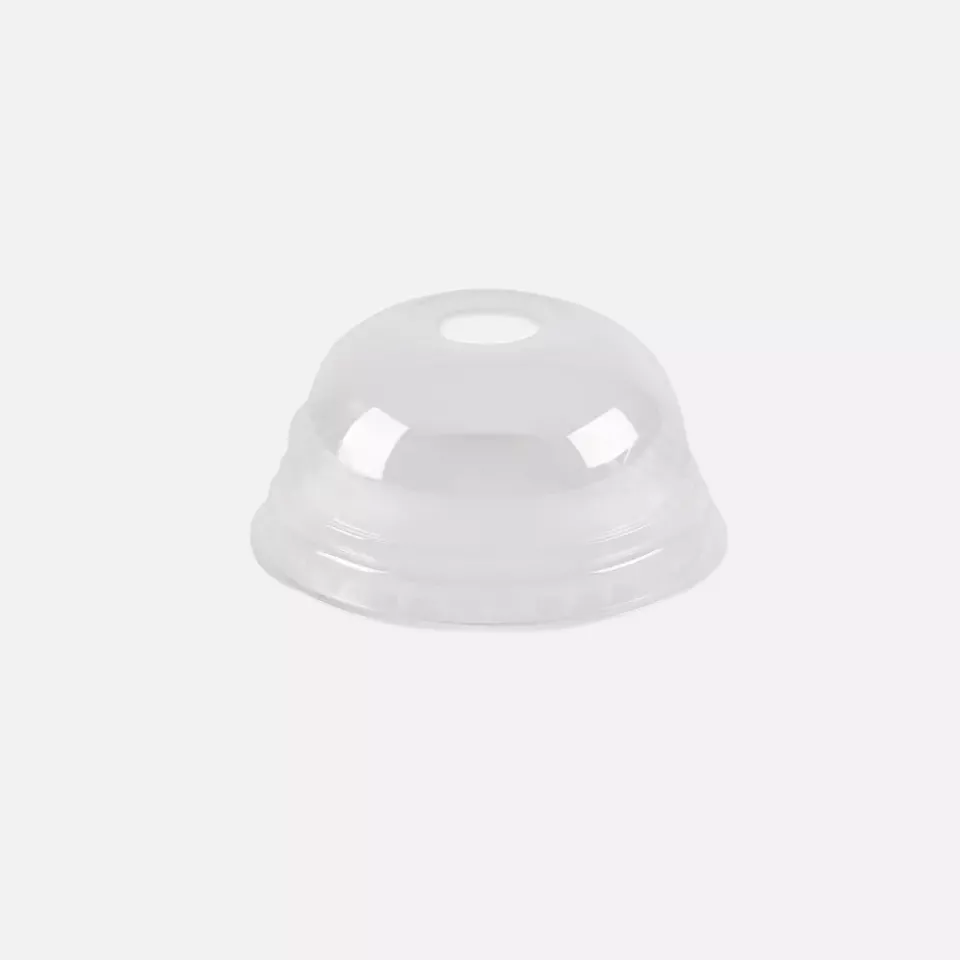 NATUREStar 423861, PLA Lids for Cold Beverage Cups, with Straw Slot, ø 85 mm, image 2, gallery thumbnail