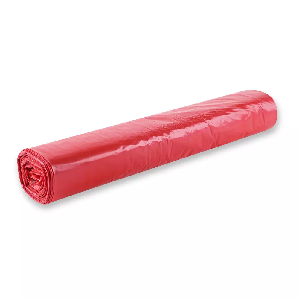 HygoClean 32305, LDPE Waste Bags, Eco, 120 l, Red, on Roll