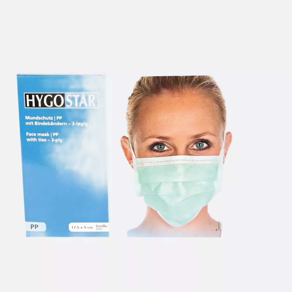HygoStar 29166, Typ II PP Gesichtsmaske, Bindebänder, image 6