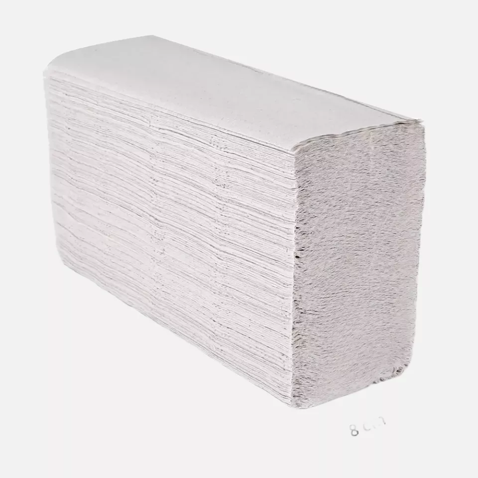 HygoClean 30406, Recycling-Interfalz-Papierhandtücher, 1-lagig, Weiß, image 2, gallery thumbnail