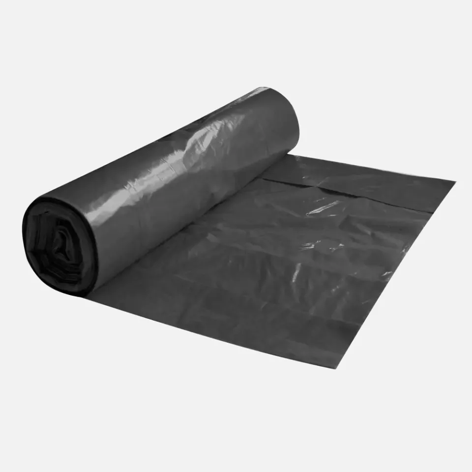 HygoClean 32442, Waste Bags, 130 l, Black, LDPE, Roll, image 2, gallery thumbnail