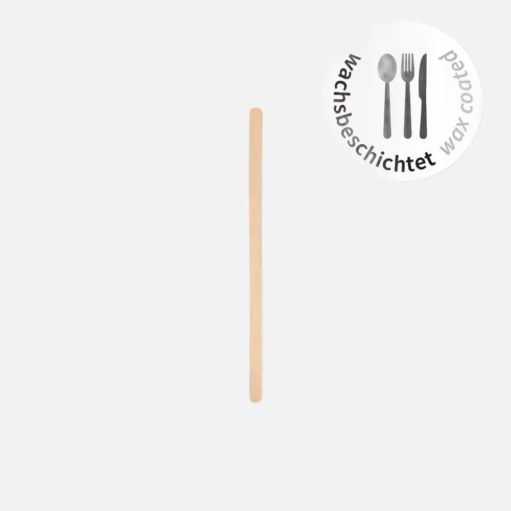 NATUREStar 388541, Organic Wood Stirrers, 110 mm, FSC® 100%, Wax Coated, image 1