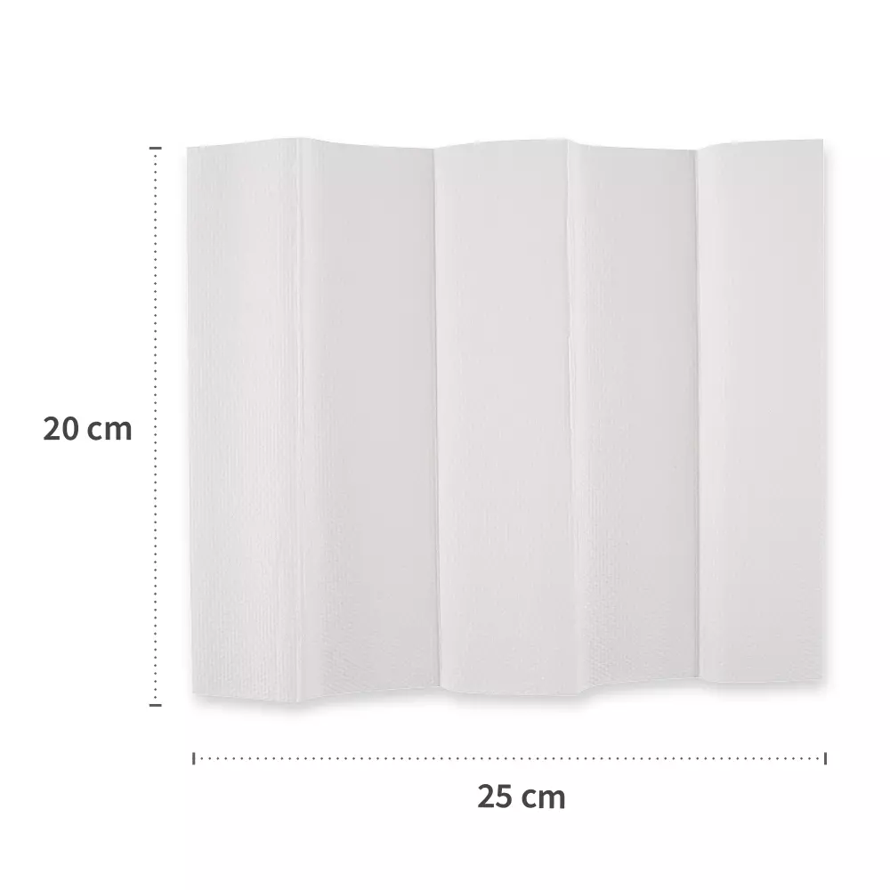 Franz Mensch 30468, Compact 2-ply Cellulose Hand Towels, Bright White, image 4