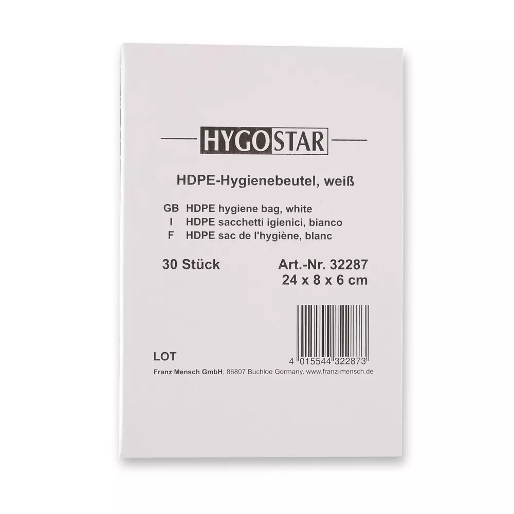 HygoStar 32287, Hygiene Bag, HDPE, image 3