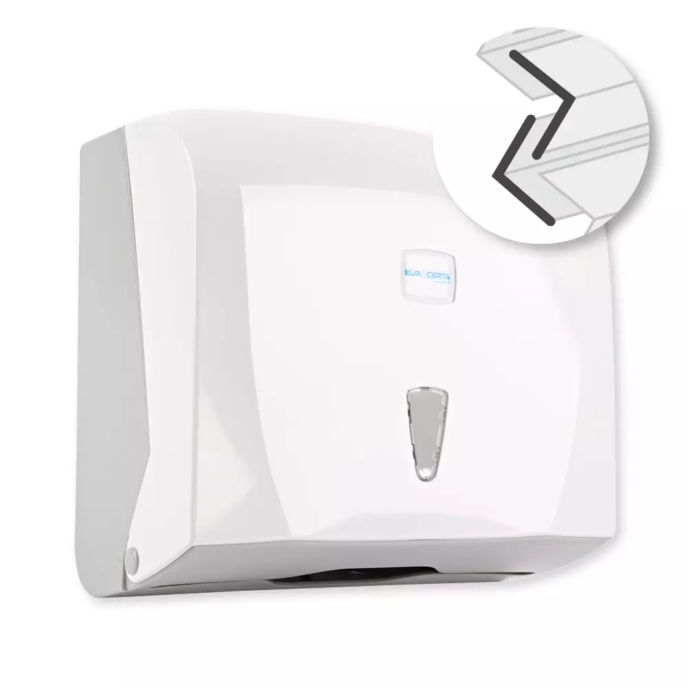 HygoClean 88836, V/ZZ-fold Plastic Hand Towel Dispenser