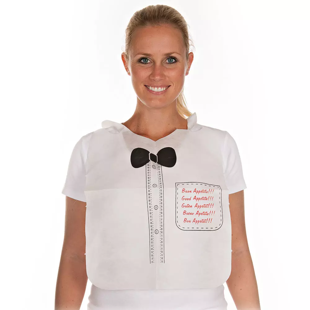 Franz Mensch 5304, Printed PP Guest Bibs, image 1