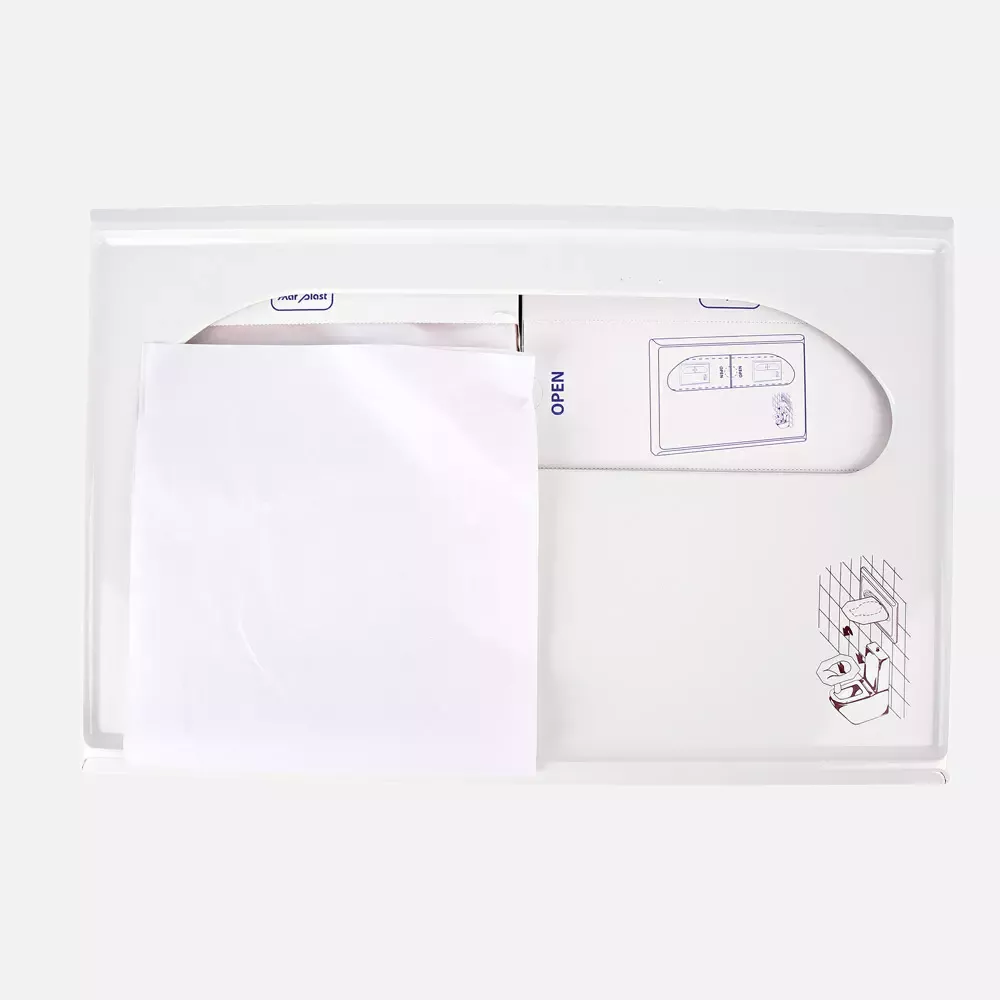 Franz Mensch 88844, Toilet Seat Cover Dispenser, Plastic, image 7