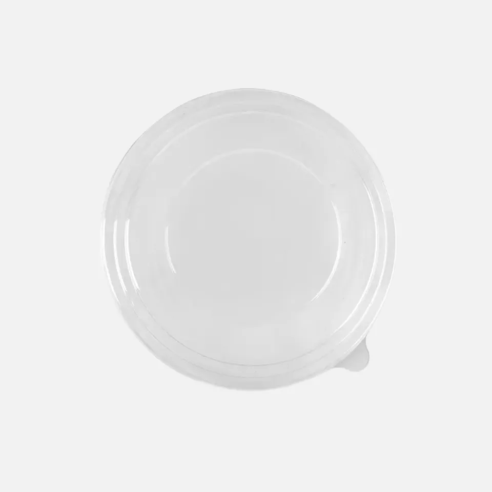 NATUREStar 400115, Caesar rPET Organic Salad Bowl Lids, ø 150 mm, Transparent, image 1, gallery thumbnail