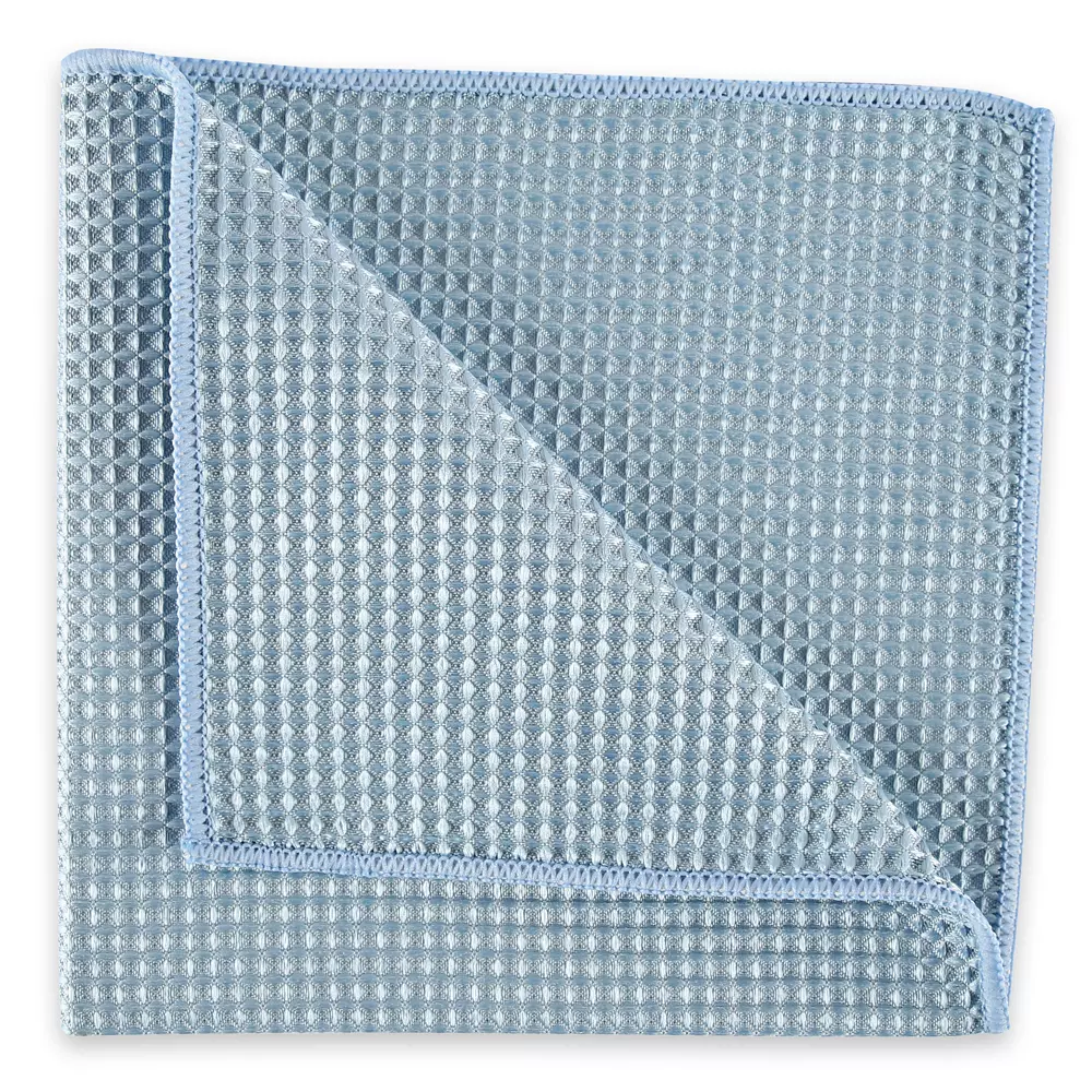 HygoClean 317665, Micro Master Waffle Microfiber Cloths, Blue, Polyester/Polyamide, image 1