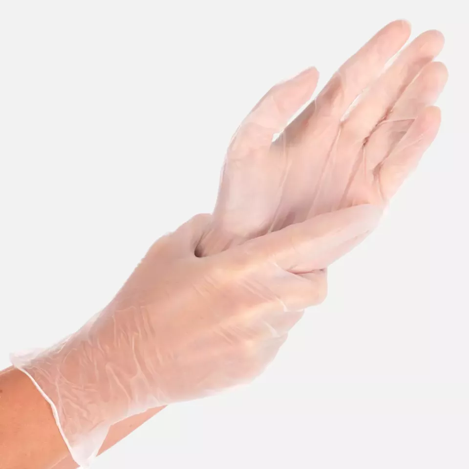 HygoNorm 26809, Ideal Light Vinyl Gloves, Powder-free, image 1, gallery thumbnail