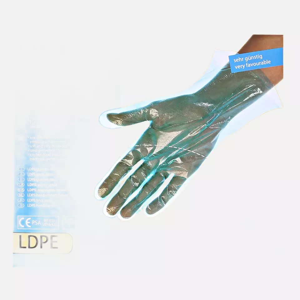 HygoStar 26326, Polyclassic Soft LDPE Gloves, image 2, gallery thumbnail
