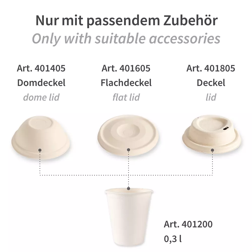 NATUREStar 401200, Bio-Bagasse-Kaffeebecher, 300 ml, Ø 90 mm, image 3