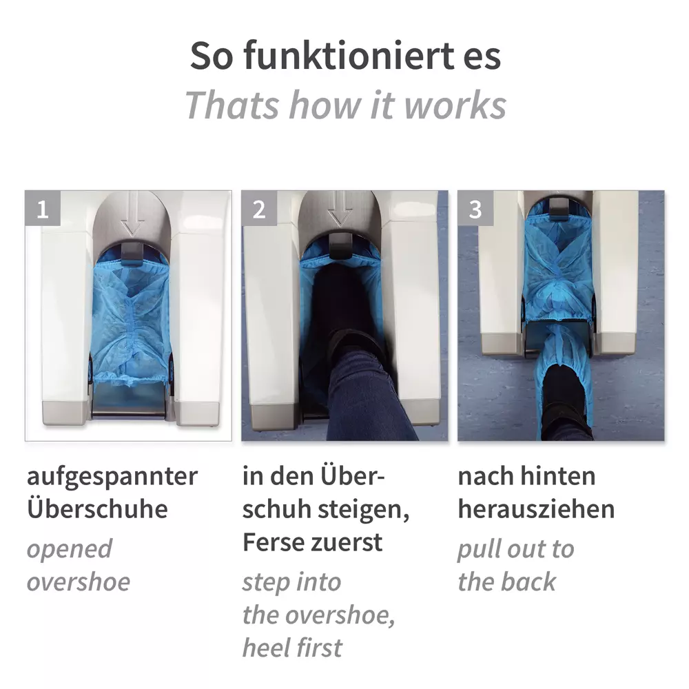 Hygostar 88811, Hygomat Comfort Überschuh-Spender, image 5