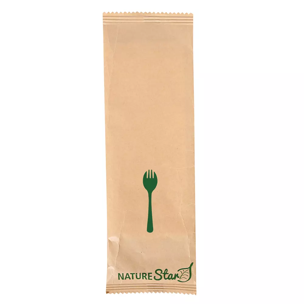 NATUREStar 388605, Spork Wood Cutlery Sets, FSC® 100%, image 2