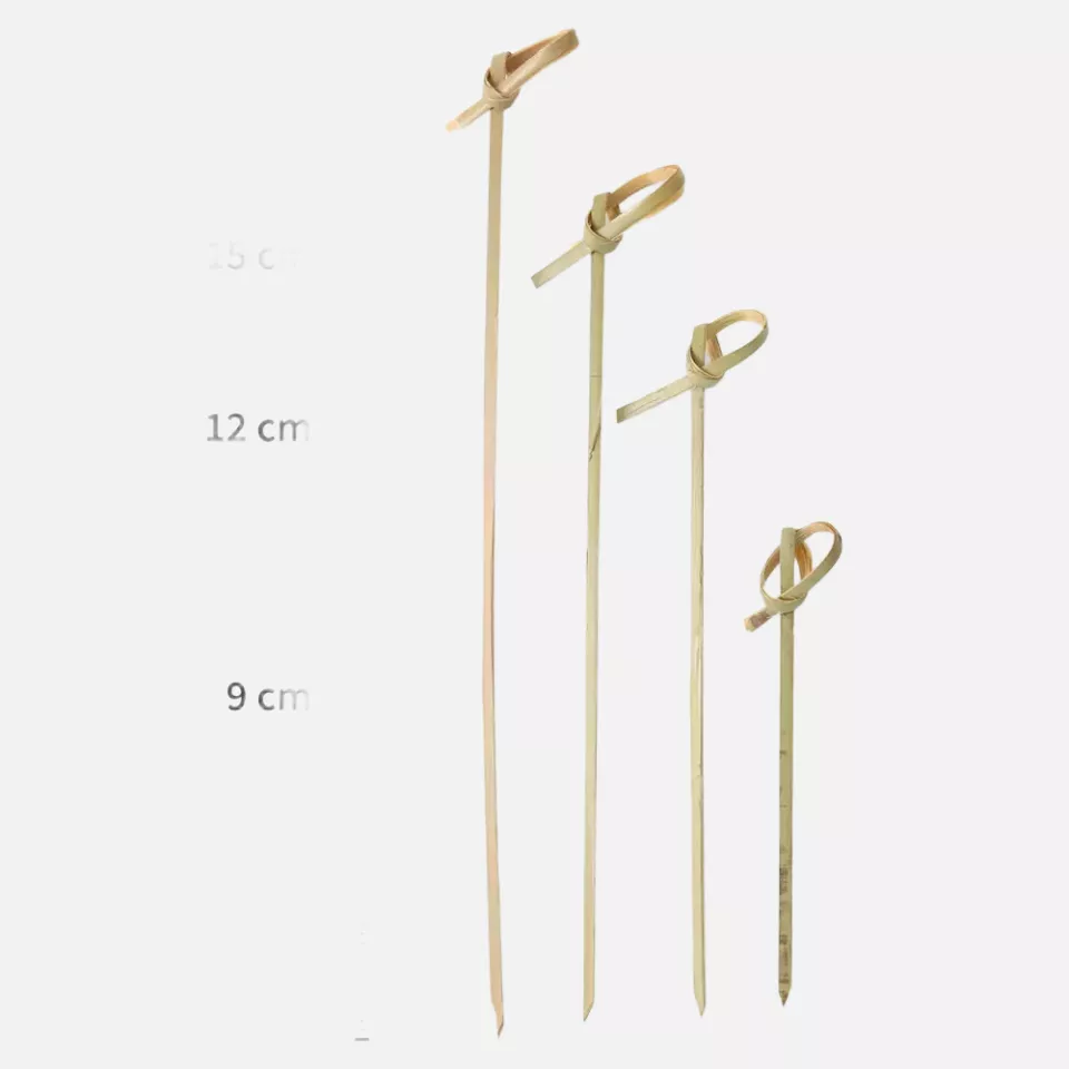 NATUREStar 38969, Loop Organic Bamboo Fingerfood Skewers, 180 mm, Natural, image 6, gallery thumbnail