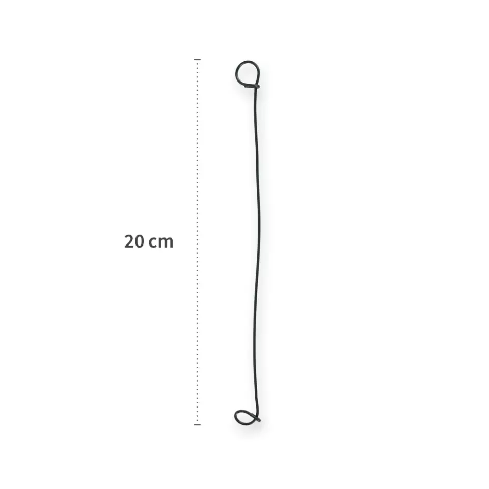 Franz Mensch 32301, Wire Waste Bag Fasteners, 200 mm, Green, image 3, gallery thumbnail