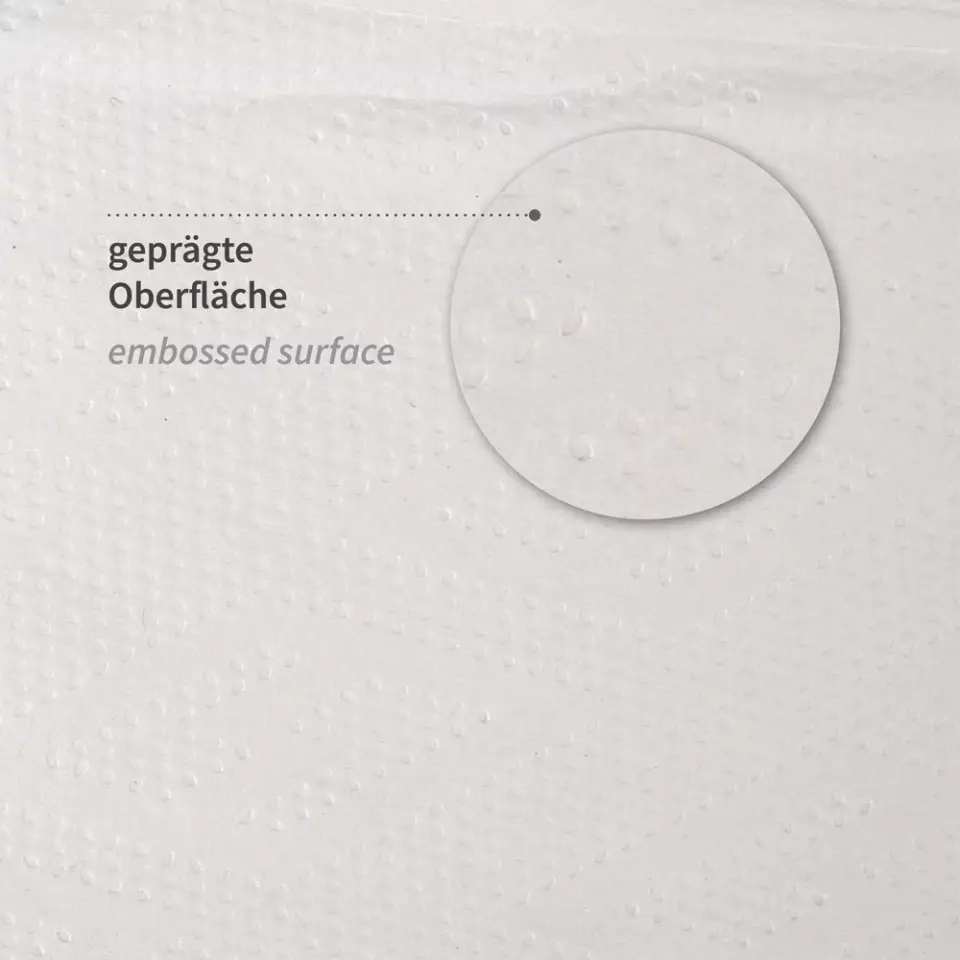 HygoClean 30403, Paper Hand Towels, 2-ply, V/ZZ-fold, Bright White, image 5, gallery thumbnail