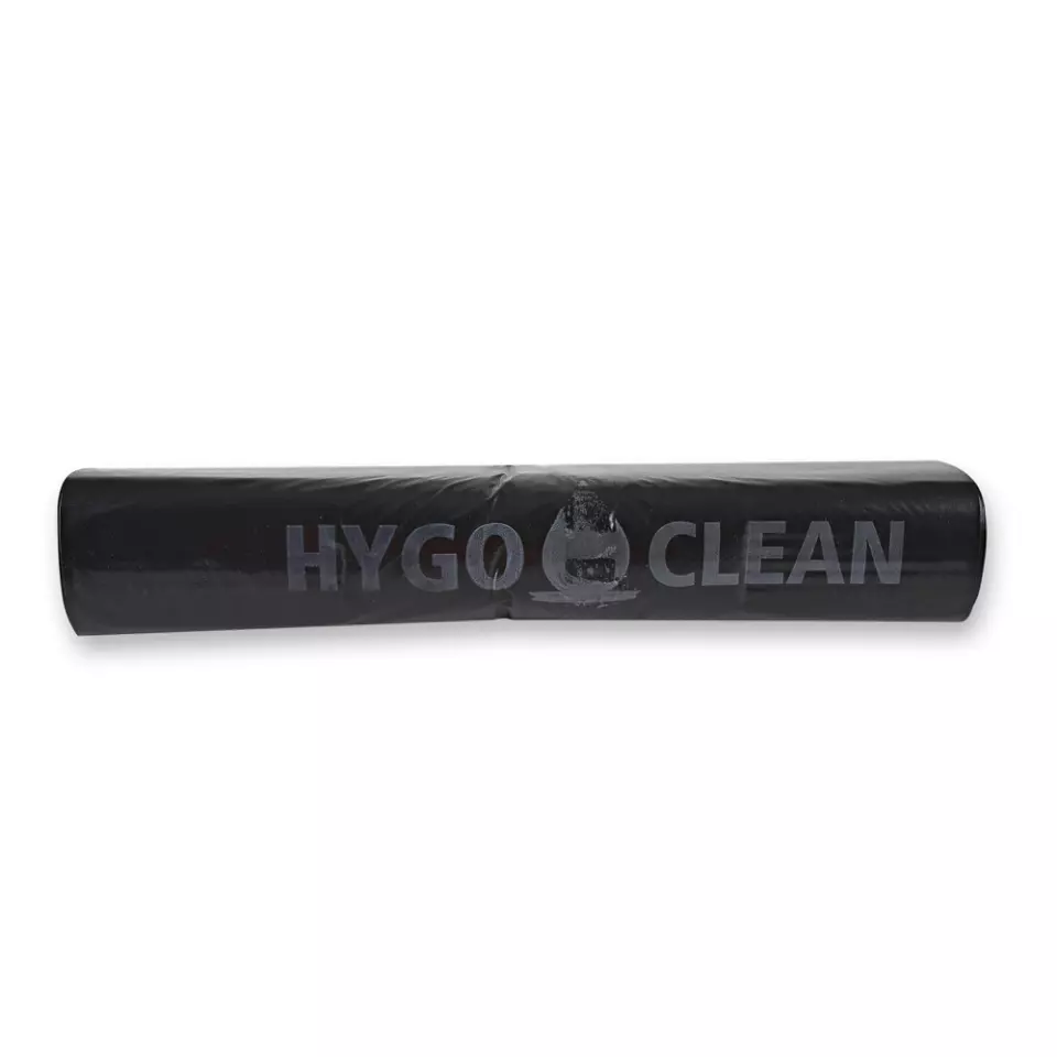 HygoClean 32442, Waste Bags, 130 l, Black, LDPE, Roll, image 3, gallery thumbnail